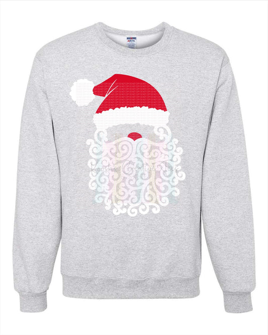 Santa grey sweatshirt